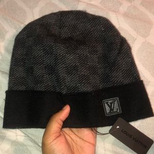 Louis Vuitton checker board beanie/hat